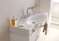 Раковина Laufen Palace 8.1270.4.000.104.1 с полотенцедержателем, 120 см - Gidratop.ru изображение