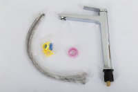 ARDENTE Смеситель для накладной раковины без донного клапана, хром ARDENTE-LMC-CRM-W0 - Gidratop.ru изображение