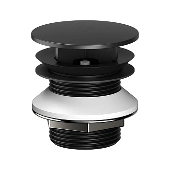 Донный клапан Keuco 59904370000 1 1/4, черный матовый