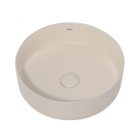 Раковина накладная ABBER Bequem AC2108MBE светло-бежевая матовая - Gidratop.ru изображение