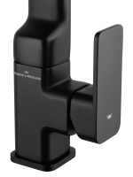 Смеситель для кухни WONZON & WOGHAND ARNIE, Черный матовый (WW-692102-MB) - Gidratop.ru изображение