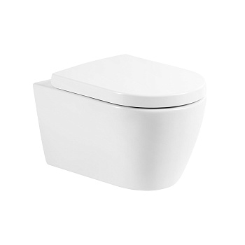 Унитаз подвесной безободковый BelBagno MARINO BB105CHR/BB865SC