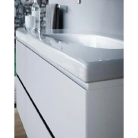 Тумба под раковину Laufen Palomba 160 см, подвесная, цвет белый матовый, 4.0740.4.180.220.1 - Gidratop.ru изображение