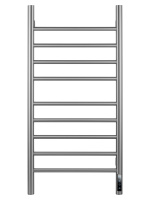 Полотенцесушитель электрический WONZON & WOGHAND BONN, Брашированный никель (WW-AL409-BR) - Gidratop.ru изображение