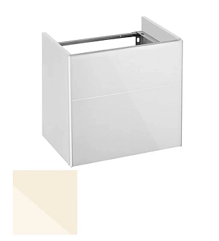 Тумба под раковину Keuco Royal Reflex 34090 220001 подвесная 50 см, магнолия, петли слева