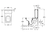 Напольный унитаз Villeroy&Boch Joyce 5612 10 - Gidratop.ru изображение
