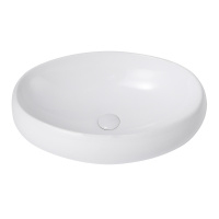 Раковина накладная ABBER Bequem AC2102 белая - Gidratop.ru изображение