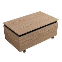 SLIDER Тумба с одним выкатным ящиком, дуб тангент, 796x476x300, SLIDER-800-1C-PI-RT-P - Gidratop.ru изображение