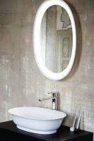 Раковина Laufen New Classic 8.1285.2.400.112.1 55 х 38 х 14.5 см, накладная, SaphirKeramik, без перелива, LCC, белый глянцевый - Gidratop.ru изображение