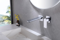 Смеситель ABBER Weiss Insel AF8082 для раковины скрытого монтажа, хром - Gidratop.ru изображение