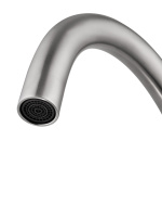 Смеситель для кухни WONZON & WOGHAND, Брашированный никель (WW-AE4554-BS) - Gidratop.ru изображение