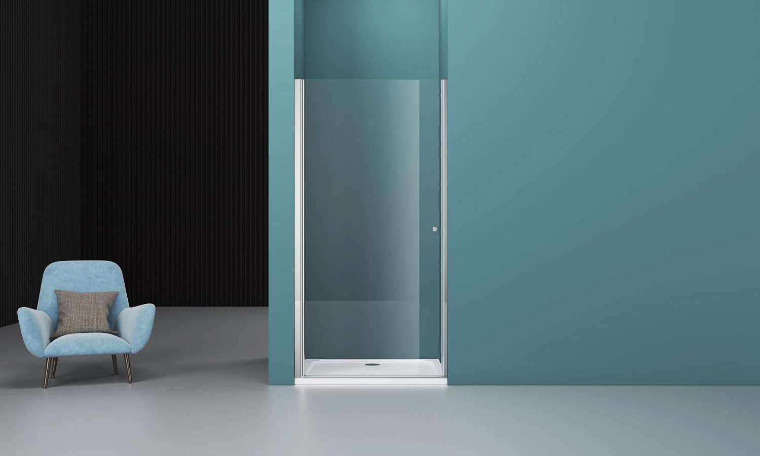 Душевая дверь BelBagno ETNA-B-1-100-C-Cr