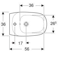 Биде Geberit Citterio 500.538.01.1 напольное, цвет белый - Gidratop.ru изображение