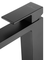 Смеситель для раковины высокий WONZON & WOGHAND CUBE, Черный матовый (WW-88239016-MB) - Gidratop.ru изображение
