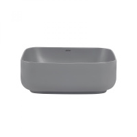 Раковина накладная ABBER Rechteck AC2211MG серая матовая - Gidratop.ru изображение