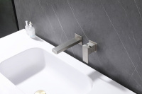 Смеситель ABBER Daheim AF8212SP для раковины скрытого монтажа, сатин - Gidratop.ru изображение