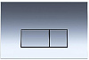 Кнопка смыва Aquatek Slim KDI-0000001 хром глянцевая, прямоугольная - Gidratop.ru изображение