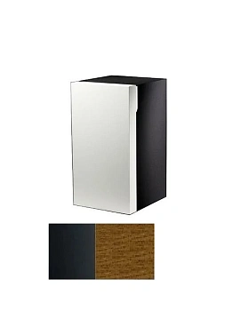 Шкаф Keuco Edition 300 30330 396801 подвесной 35 см, корпус антрацит, фасад шпон грецкого ореха, петли слева