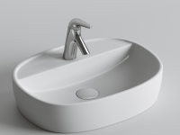 Умывальник накладной Element 500x380x120мм - Gidratop.ru изображение