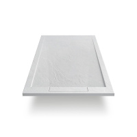 Поддон для душа из искусственного камня  VST-4SRL8012W, 1200*800*25, белый матовый - Gidratop.ru изображение