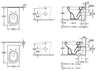 Приставной унитаз Villeroy&Boch Omnia Architectura 5675 10, (56751001/5675 10R1) - Gidratop.ru изображение
