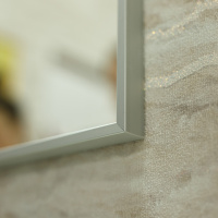 Зеркало в алюминиевой раме SPC-AL-700-800, 700x20x800 - Gidratop.ru изображение