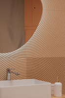 Зеркало ABBER Teil AG6502S с подсветкой, бесконтактный выключатель, диммер - Gidratop.ru изображение