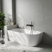 Акриловая ванна ABBER AB9502-1.8 L белая - Gidratop.ru изображение