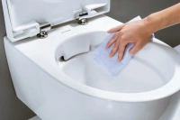 Инсталляция Geberit с безободковым унитазом Geberit iCon, 500.300.01.I, сиденье микролифт, комплект Идеальная пара - Gidratop.ru изображение