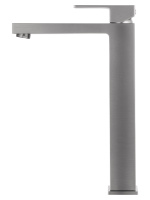 Смеситель для раковины высокий WONZON & WOGHAND CUBE, Темный графит (WW-88239016-BGM) - Gidratop.ru изображение