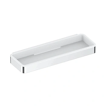 Полка для мыла Keuco Plan 14958 010051, хром, белый