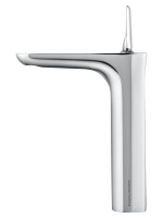 Смеситель для раковины высокий WONZON & WOGHAND SHARK, Хром (WW-48B1102-CR) - Gidratop.ru изображение