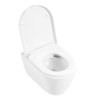 Унитаз подвесной безободковый BelBagno MARINO BB105CHR/BB105SC - Gidratop.ru изображение