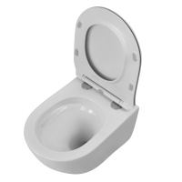 Унитаз подвесной безободковый BelBagno AMANDA-TOR BB051CH-TOR-FC/BB2034SC - Gidratop.ru изображение