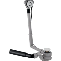 Слив-перелив Geberit для ванны, с системой нажатия PushControl, хром глянцевый, 150.755.21.1 - Gidratop.ru изображение