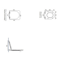 Catalano Sfera Сиденье для унитаза моноблок с микролифтом, цвет белый глянцевый - Gidratop.ru изображение