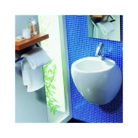 Раковина Laufen Alessi One 8.1097.1.400.104.1 с полупостаментом 52 х 52.5 cм - Gidratop.ru изображение