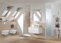 Подвесной безободковый унитаз Villeroy&Boch Architectura 5684R001/98M9C101 DirectFlush, крышка микролифт - Gidratop.ru изображение