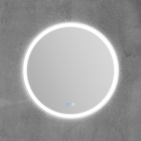 Зеркало со встроенной подсветкой, голосовым управлением и подогревом SPC-RNG-800-LED-TCH-SND, 12W, 220-240V, 800x30 - Gidratop.ru изображение