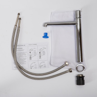 UNO Смеситель для накладных раковин, хром UNO-LMC-CRM - Gidratop.ru изображение