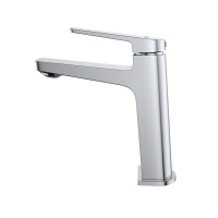 ARDENTE Смеситель для раковины без донного клапана, хром ARDENTE-LVM-CRM-W0 - Gidratop.ru изображение