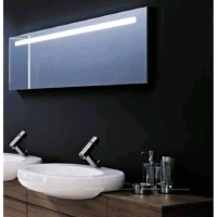 Зеркало Laufen Alessi One 120 х 40 см, с подсветкой, 4.4843.1.097.200.1 - Gidratop.ru изображение