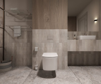 Унитаз подвесной Tornado Ultra VT1-32T, цвет белый, ультратонкое сиденье soft-close - Gidratop.ru изображение