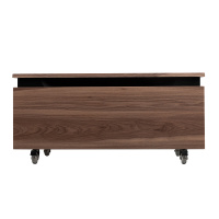 SLIDER Тумба с одним выкатным ящиком, орех дымчатый, 796x476x300, SLIDER-800-1C-PI-NA-P - Gidratop.ru изображение