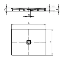 Поддон душевой Kaldewei Conoflat 4655.3000.0001 Mod 785-1 90 x 120 x h3,5 cм - Gidratop.ru изображение