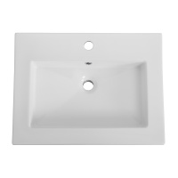 Керамическая раковина CZR-8070-60, 610x460x140 - Gidratop.ru изображение