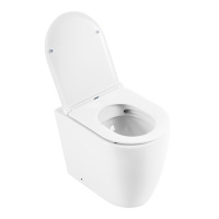 Унитаз приставной безободковый BelBagno MARINO BB105CBR/BB870SC - Gidratop.ru изображение