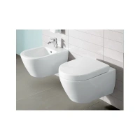 Подвесной унитаз Villeroy&Boch Subway Plus 2.0 5606 10R1 укороченный, alpin - Gidratop.ru изображение