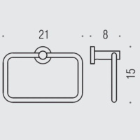 Colombo Plus Полотенцедержатель-кольцо, цвет: PVD золото матовое - Gidratop.ru изображение