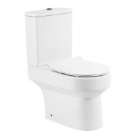 Унитаз-компакт безободковый BelBagno NORMA BB339CPR/BB2111SC - Gidratop.ru изображение